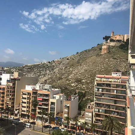 아파트 Ensueno En Playa San Antonio 쿠엘라